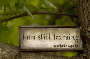 i am still learning