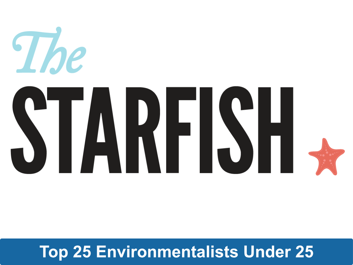 logo with orange starfish