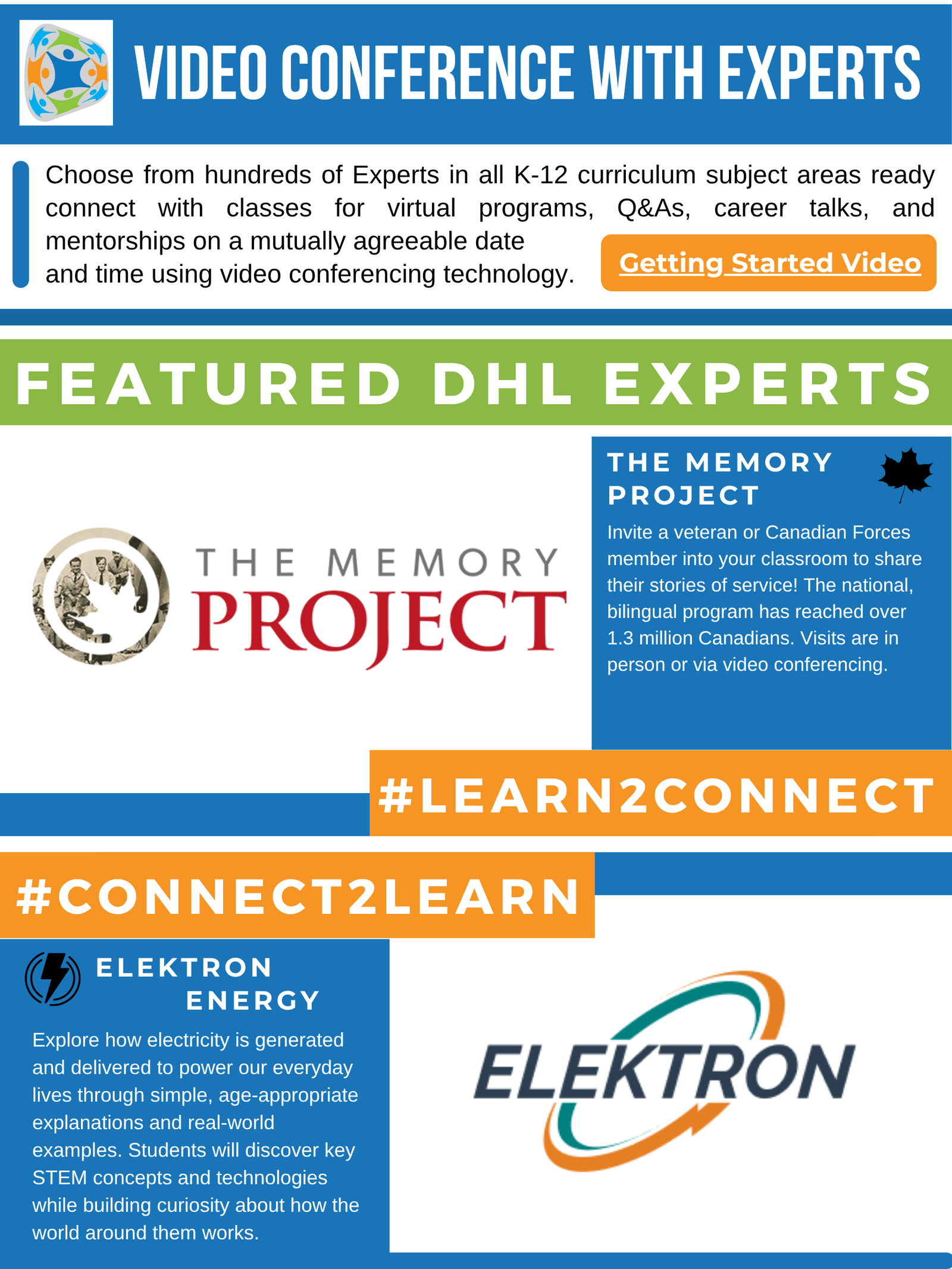 October VC Poster featuring 2 Experts